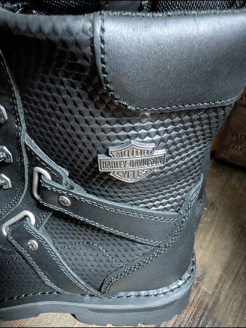 Harley-Davidson Men's Black Motorcycle Boots